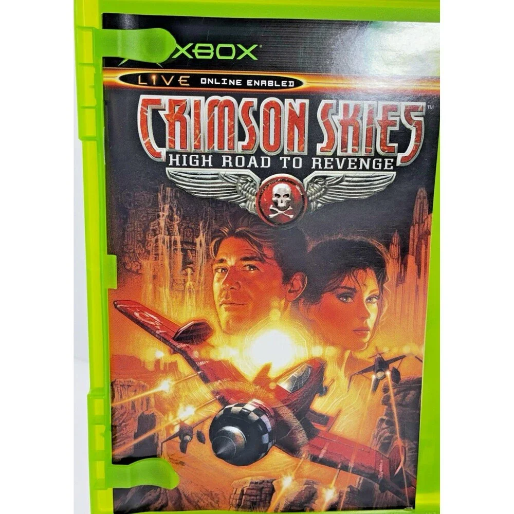 Crimson Skies High Road To Revenge Microsoft Xbox Complete with Manual Tested